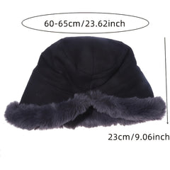 Winter Autumn Bucket Hat Female Adult Beanies Skullcap Keep Warm Beanie