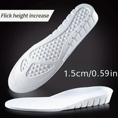 1pair Height Increase Insoles Arch Support Breathable Insoles