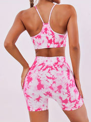 Tie Dye High Waist Running Short Women's Activewear