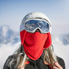 Warm Ski Helmet with Ear Protection for Cold Weather