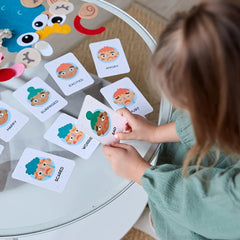 Children's Emotion Recognition Game with 9 Cards