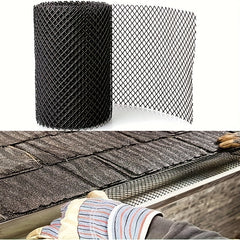 Plastic Gutter Guard Clip Rain Gutter Leaf Guard Stop Clogged Gutters