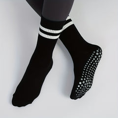 Soft Comfortable Yoga Socks Anti skid Sweat Absorption Gripper Sports Socks