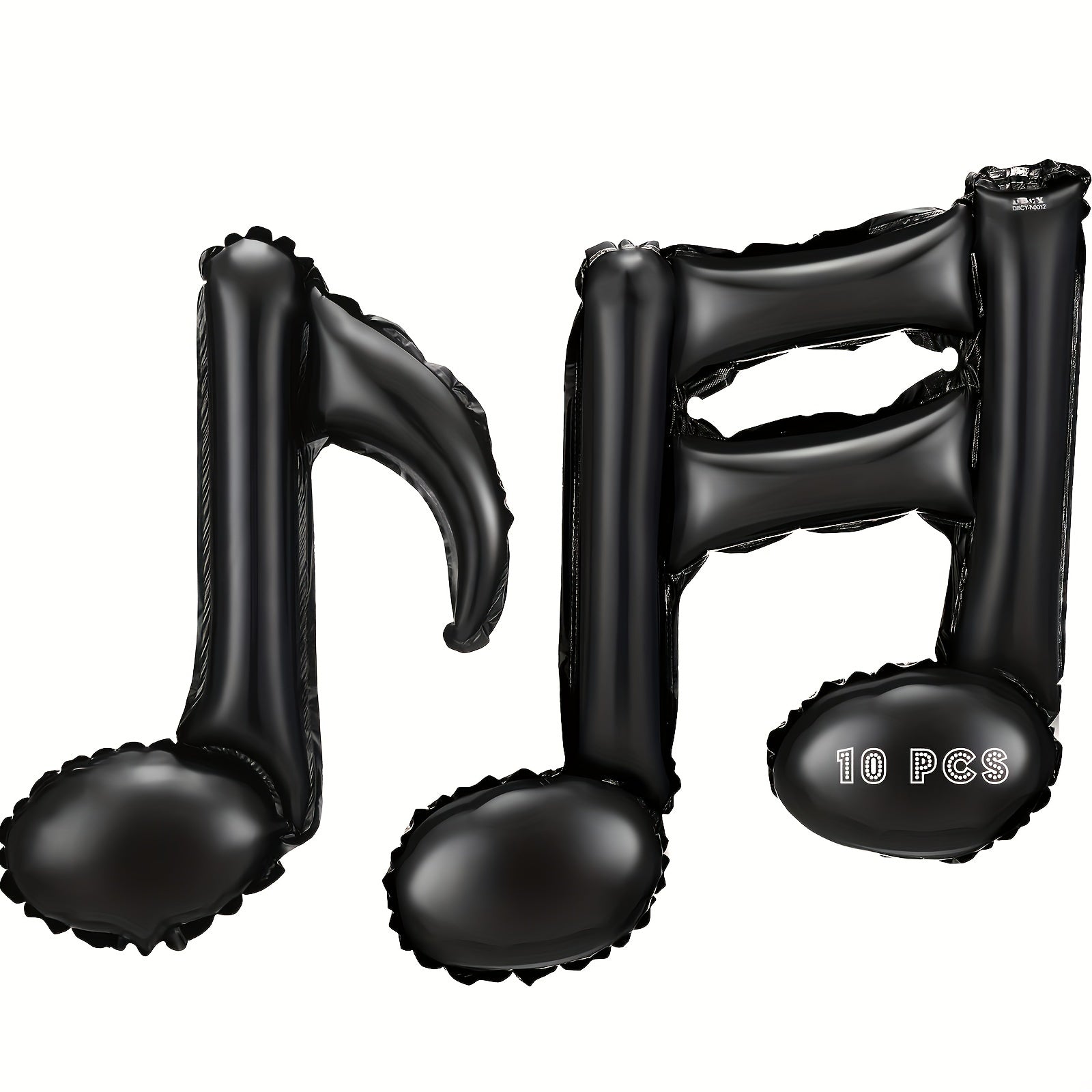 10pcs Musical Note Foil Mylar Balloon Music Party Decoration