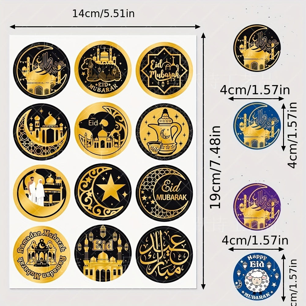 Moon Decoration Adhesive Sticker Party Creative Sticker Gift