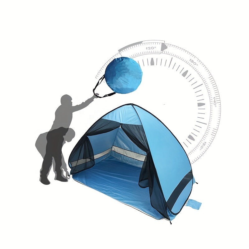 Portable Fully Automatic Anti-Mosquito Beach Sunshade Tent