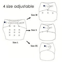 Sea Turtle Print Baby Training Pants with Microfiber Pad
