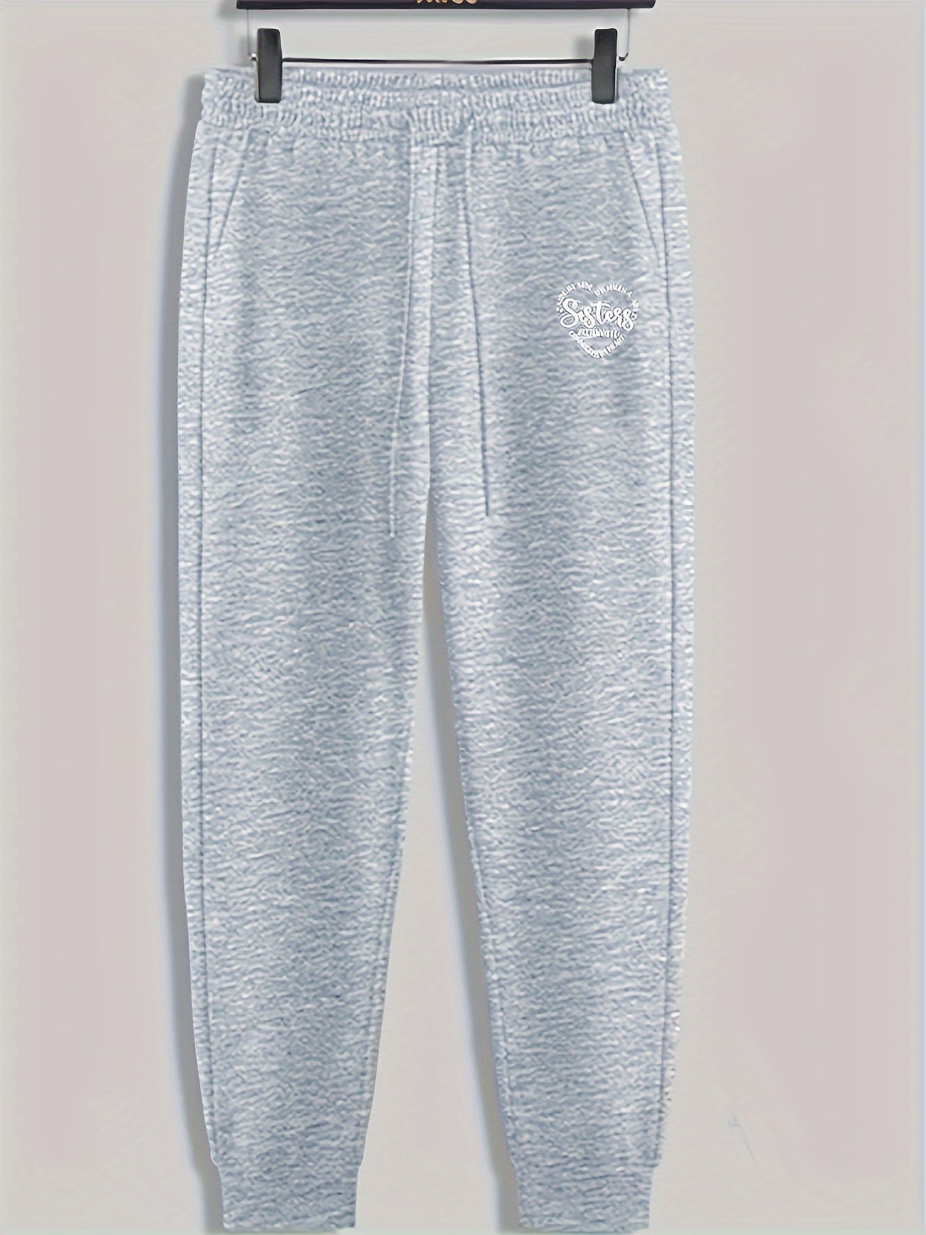 Men's Drawstring Sweatpants Casual Trousers for Spring Autumn