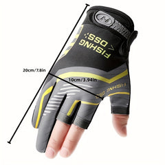Breathable Fishing Gloves Anti Slip Gloves For Men & Women