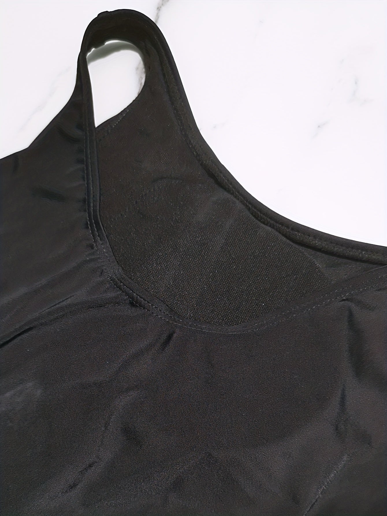 High Neck Racer Back Tankini Swimsuit