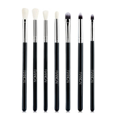 7pcs Eyeshadow Brush Eye Blender Kit Wooden Handle Vegan Makeup Tool