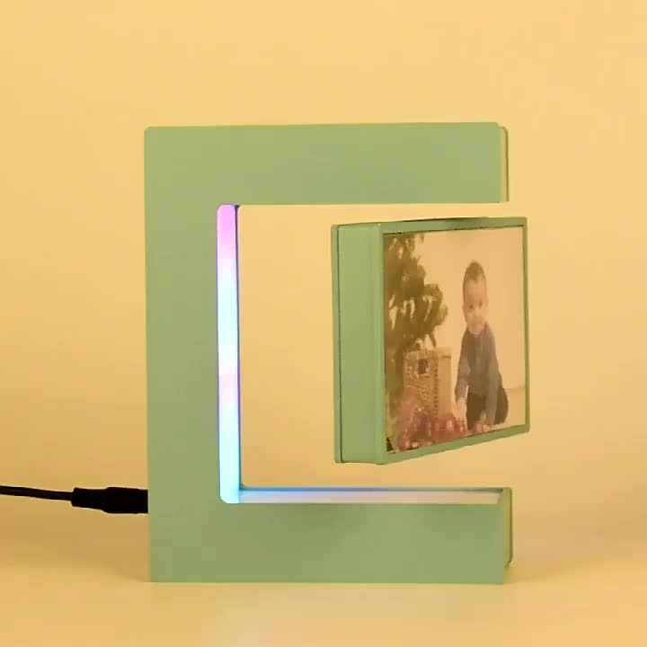 Maglev Square Picture Frame Birthday Gift Living Room