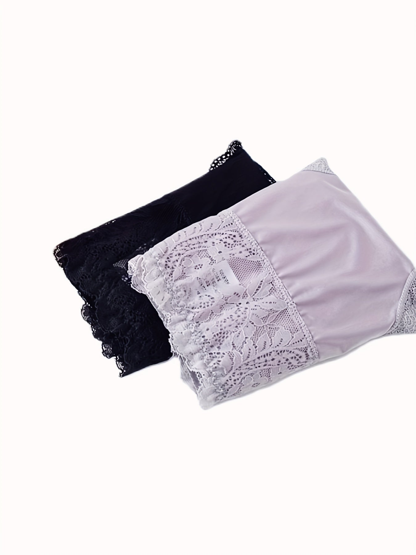 3 Pack Plus Size Panties Women's Lace Underwear Set