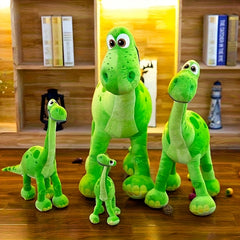 Soft Velociraptor Dinosaur Stuffed Animal Green Eyes Smile