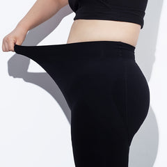 Casual Pantyhose Women's Plus Solid Stirrup High Waist