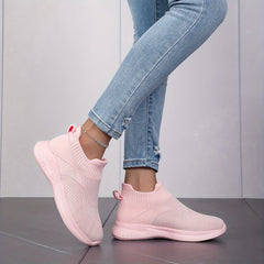 Girl's Comfy Non Slip Sock Shoes - Breathable Sneakers