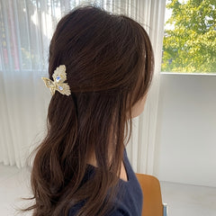 Rhinestone Small Hair Grip Butterfly Hair Clip Girls Party Decors Gift