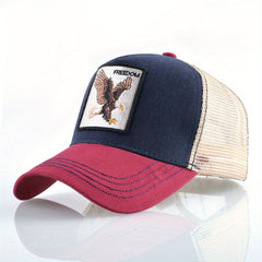 Hip hop Eagle Embroidery Baseball Cap Sunshade Breathable Hat