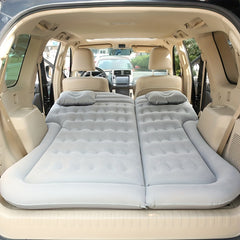 Inflatable Car Bed Cushion Portable Travel SUV Air Mattress Camping