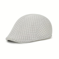 Men's Mesh Beret Visor Hat Outdoor Breathable Cap
