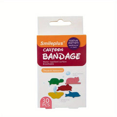 30pcs Cartoon Animal Adhesive Bandages Perfect Protective Straps & Animal Themed
