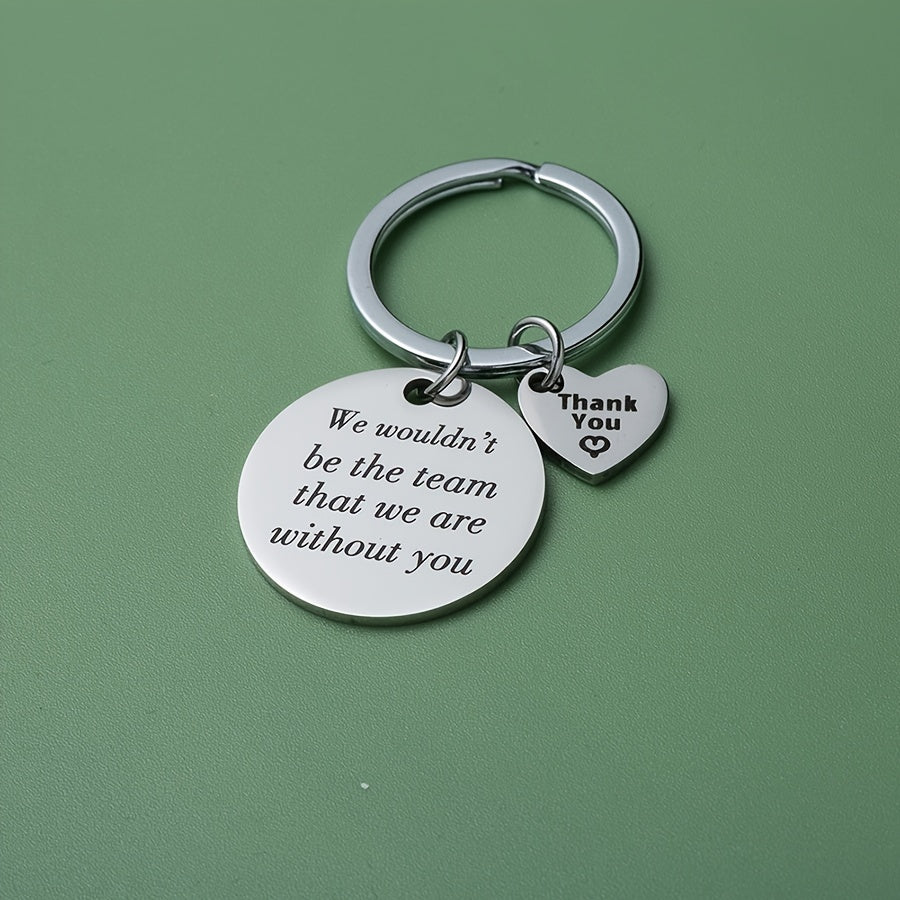 Thank You Keychain for Friends, Couple, Families