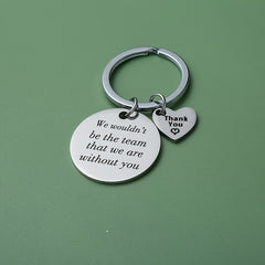 Thank You Keychain for Friends, Couple, Families