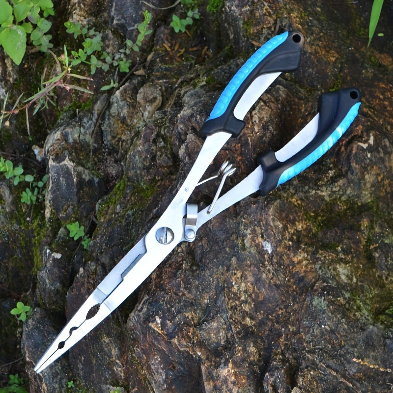 Stainless Steel Fishing Pliers Multifunctional Hook Remover Line Cutter