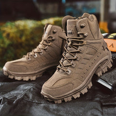 Men's Tactical Combat Boots Resistant Non-slip Outdoor Hiking Trekking