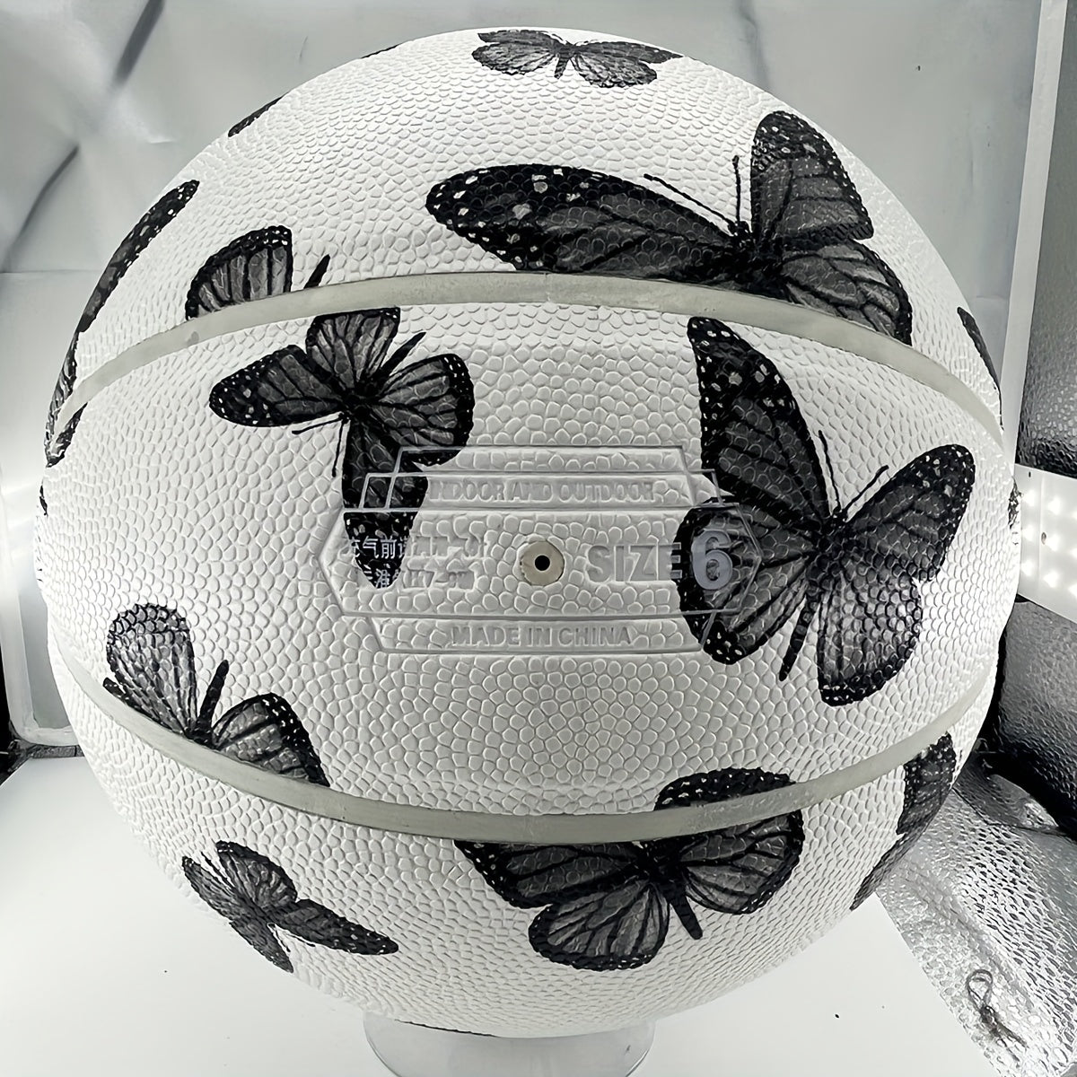Butterfly No 6 Basketball - Soft PU Leather - Anti slip