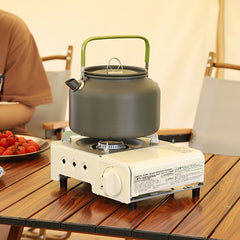 1pc 1 6L Outdoor Camping Coffee Pot Portable Teapot Boiling Kettle