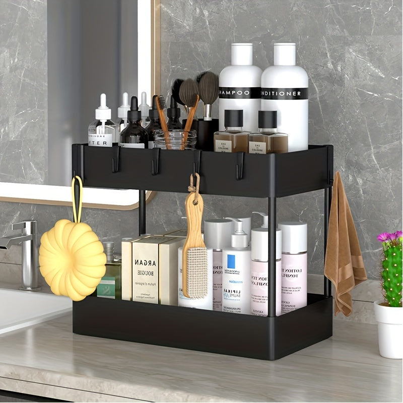 Double Layer Storage Rack Kitchen Sink Disassembly and Storage