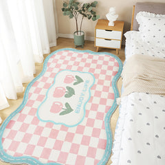 Luxurious Cashmere Plush Rug for Living Room, Bedroom, Study