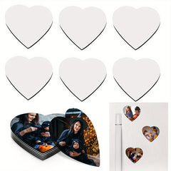 6pcs Sublimation Magnet Blanks Fridge Refrigerator Magnet 5.5x5