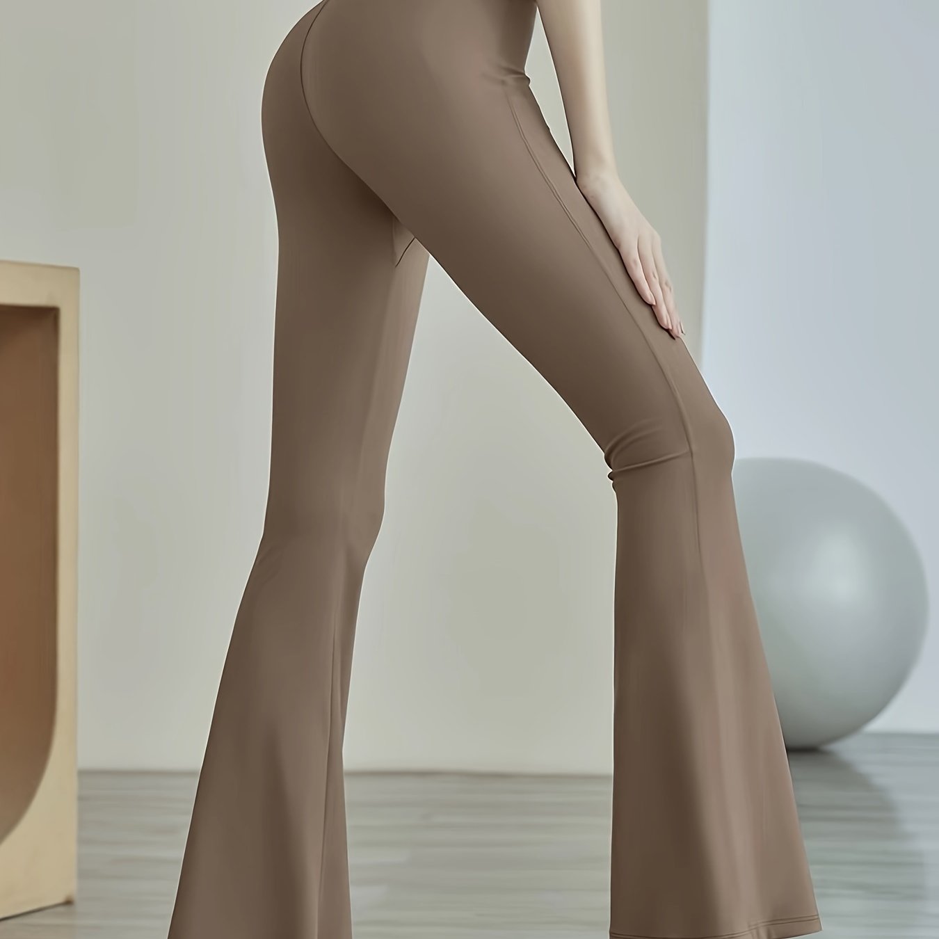 Flare Yoga Leggings High Waist Stretch Sports Pants Women's Activewear