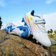 Boy's Non Slip Football Cleat With Spikes Professional Outdoor Soccer Cleats