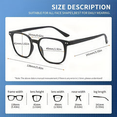 Men's Anti Blue Light Glasses Ultra Light Eyeglasses
