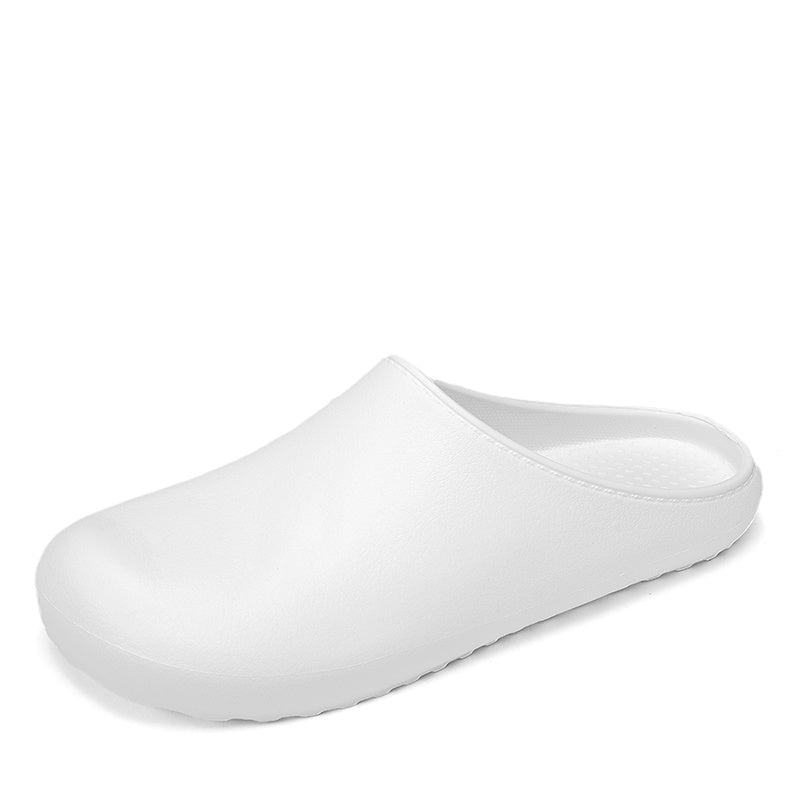 Closed Toe Slippers Non Slip House Shoes Indoor Outdoor Beach Sandals