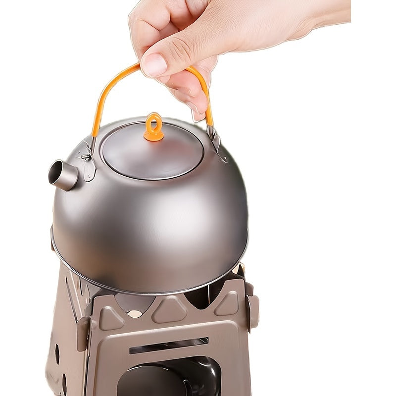 Portable Pure Titanium Boiling Kettle Lightweight Teapot