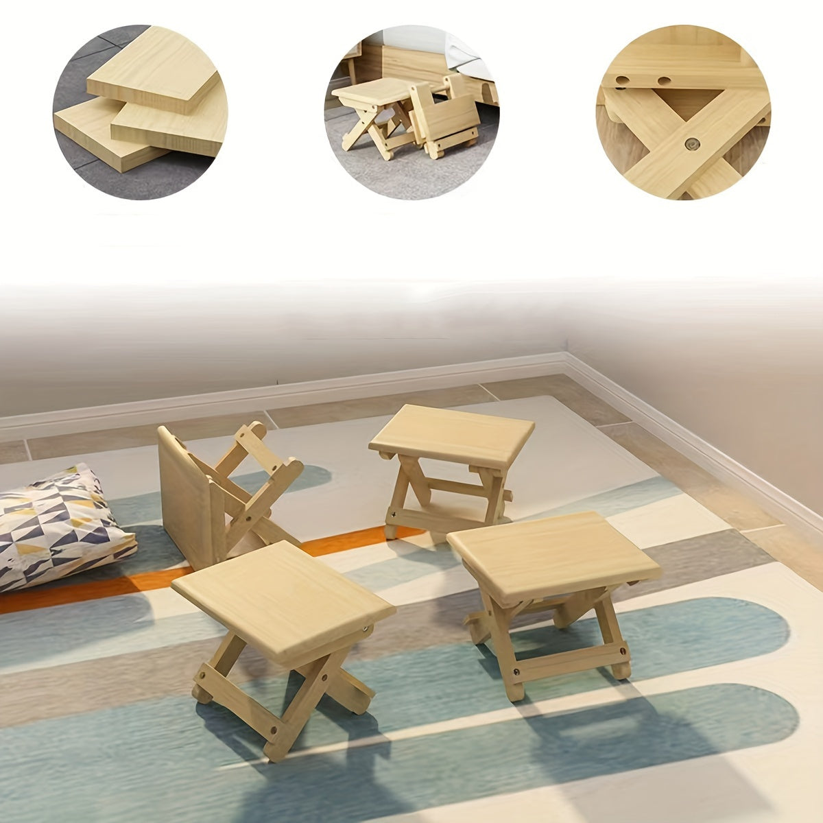 High Quality Portable Folding Stool for Travel and Outdoor Use