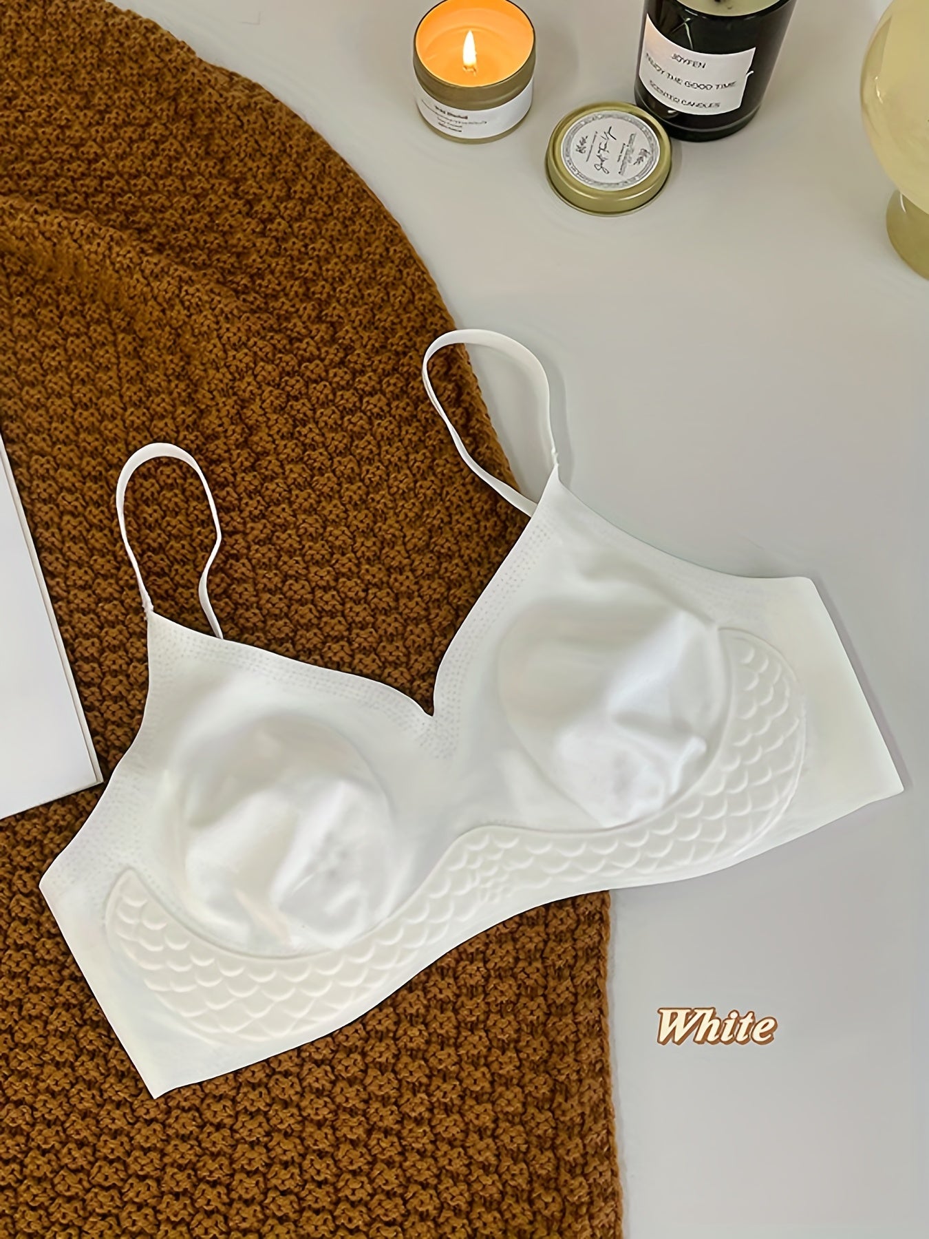 Wireless Push Up Everyday Bra Breathable & Comfy Lingerie