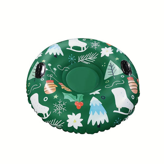 Inflatable Snow Sled Christmas Theme Tube