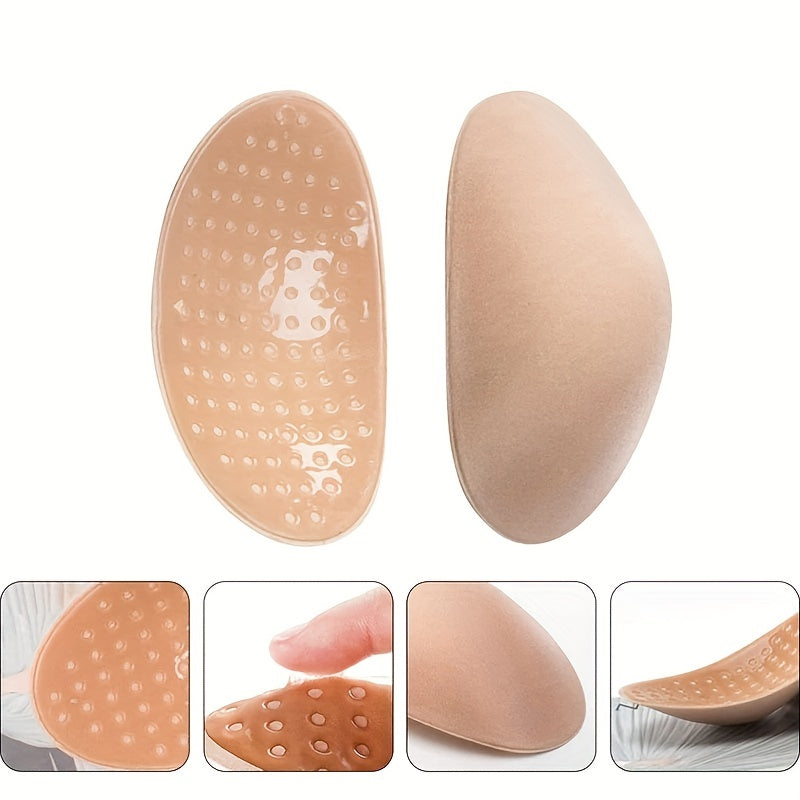 Invisible Silicone Shoulder Pads Soft Non slip Self adhesive Bra Strap Cushions