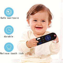 Baby Silicone Remote Control Teether Baby Anti eating Hand Molar Stick