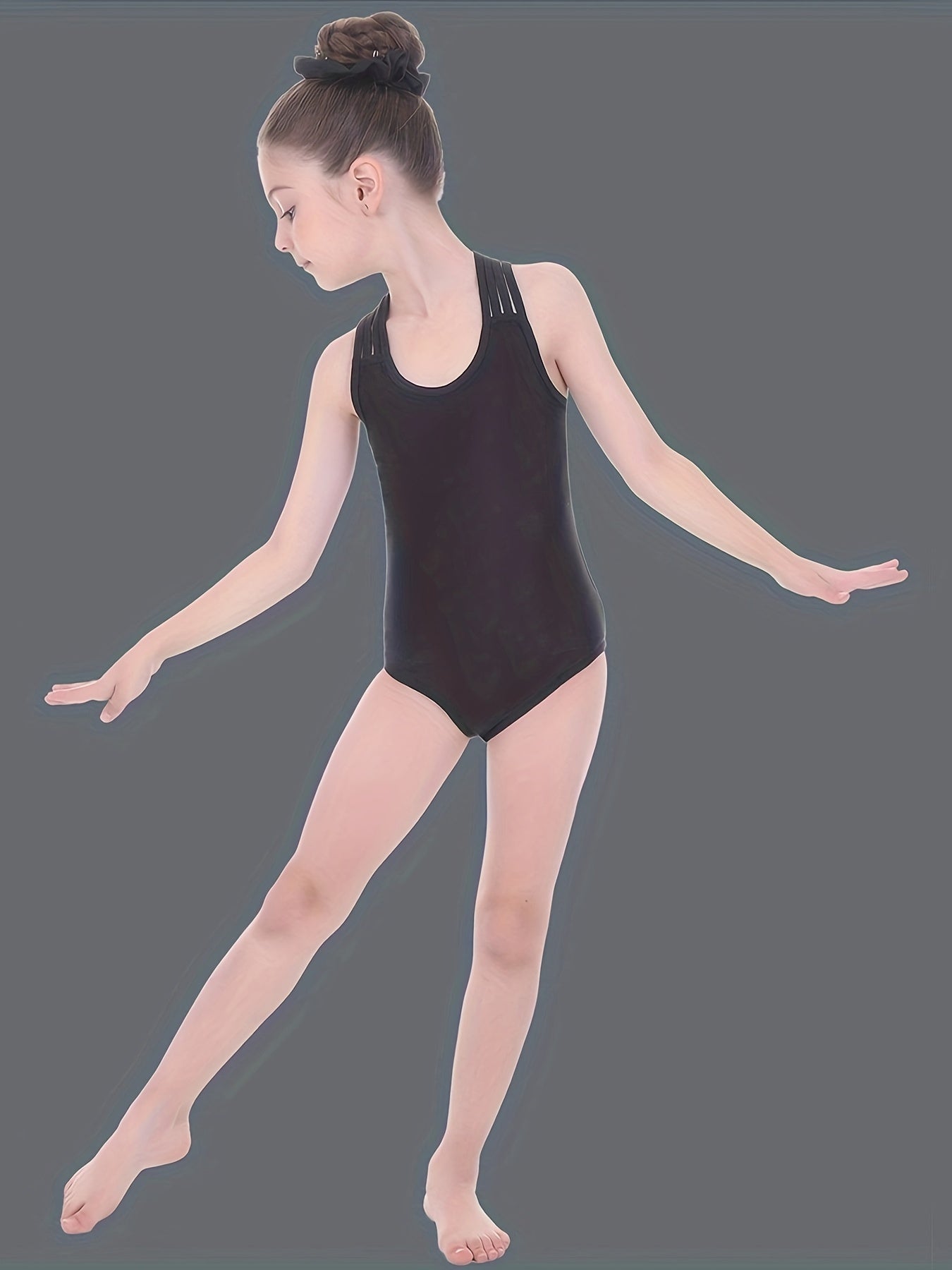 Comfy Cross Back Sleeveless Ballet Leotard for Dance