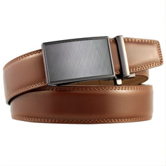 DOOPAI Mens Automatic Leather Ratchet Belts - Waistband For Men