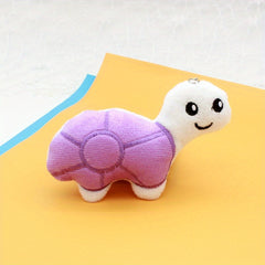 Turtle Doll Charm Little Turtle Car Keychain Plush Toy Doll Pendant