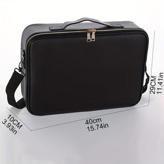 Travel Makeup Train Case Professional Cosmetic Bag Organizer Portable