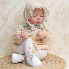 18" Reborn Baby Doll Soft Body Realistic Newborn Baby Doll Gift