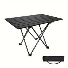 Portable Aluminum Beach Table with Bag for Outdoor Cooking Picnic Camping